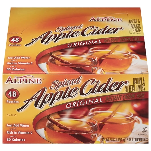 ALPINE CIDER PACKETS 48 - .74OZ