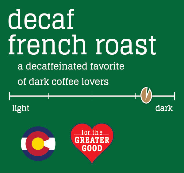 MOUNTAIN TOWN DECAF FRENCH 12OZ